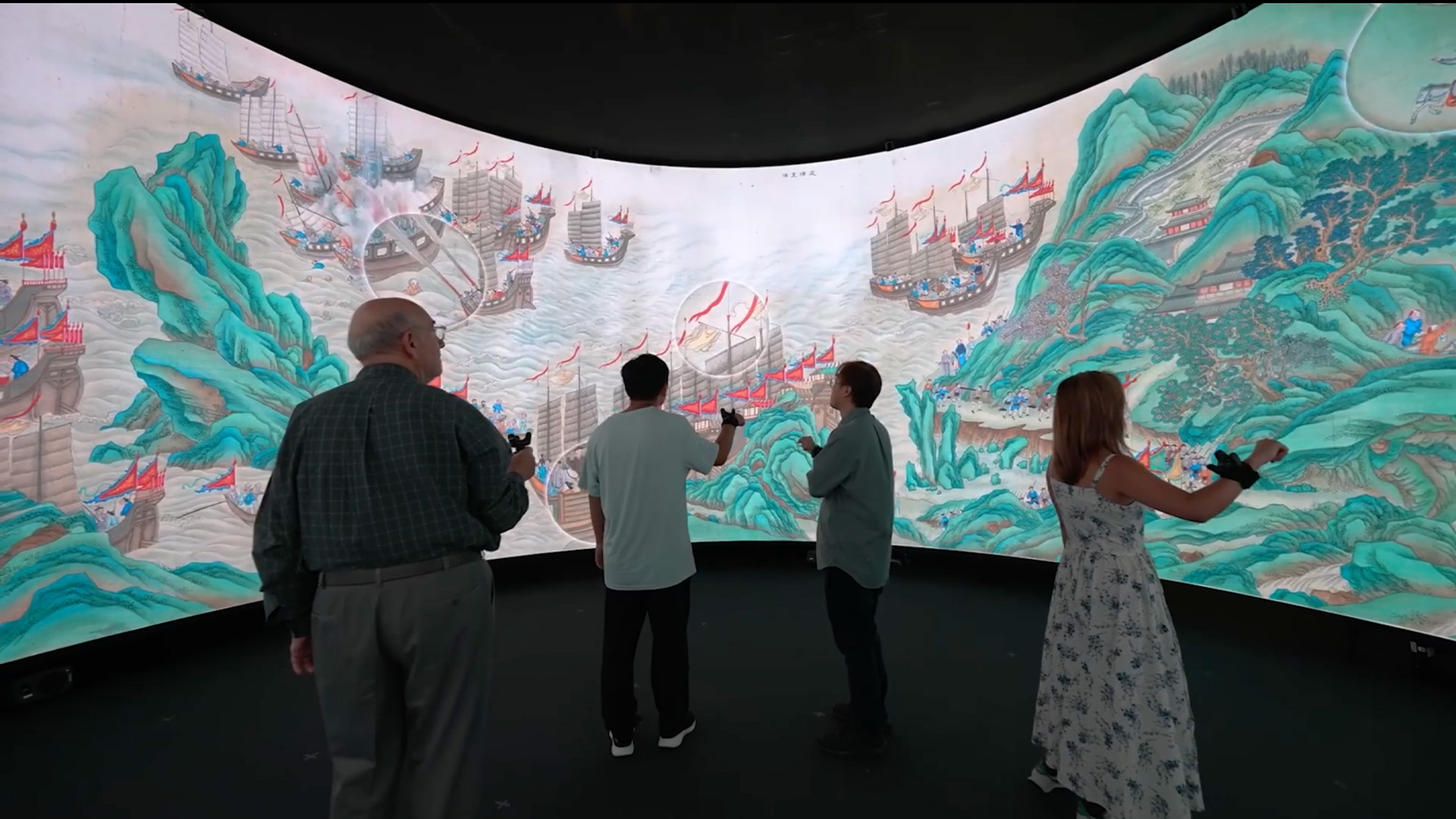 Pirate Scroll Panorama